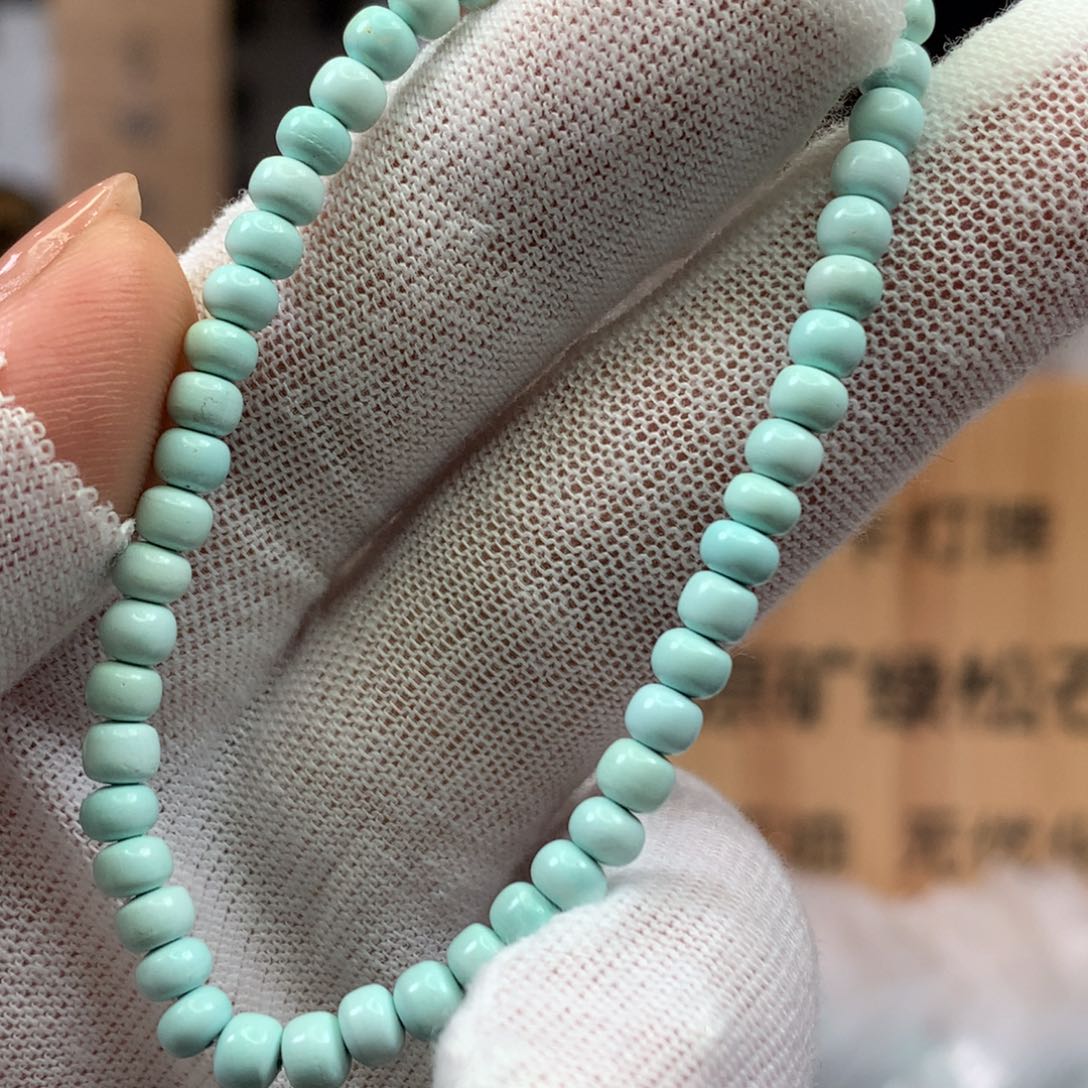 绿松石未镶嵌挂件