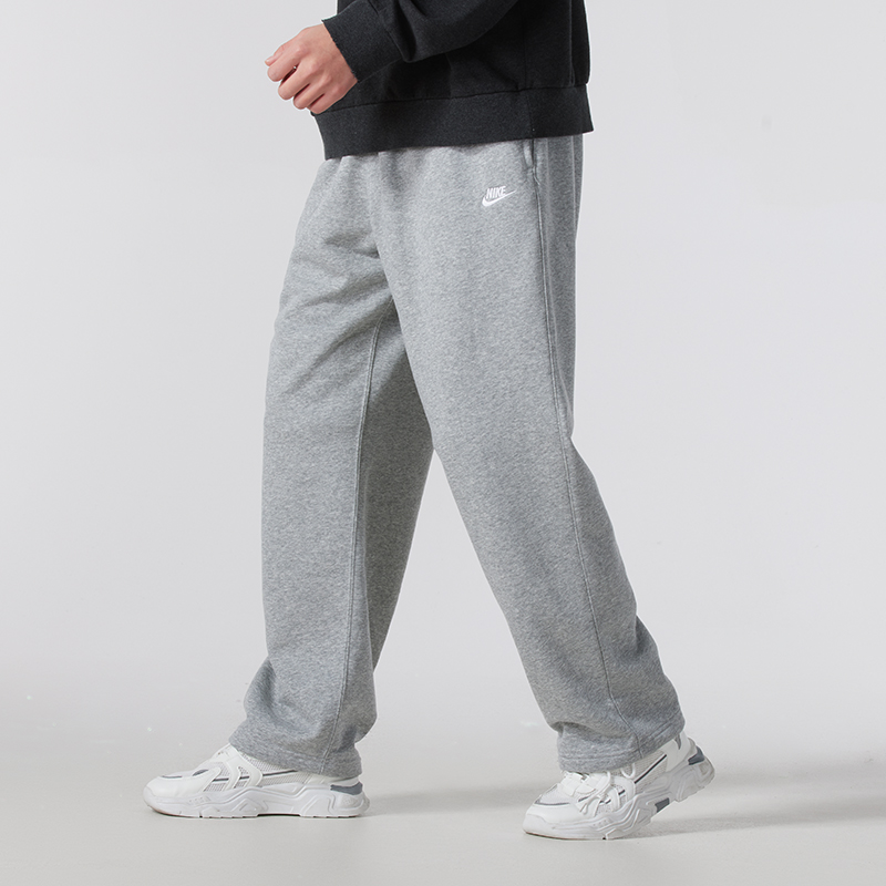 耐克灰色长裤男裤2026新款运动裤跑步裤直筒卫裤休闲裤HQ4423-063