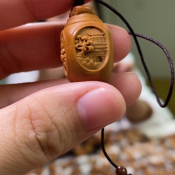 橄榄核吊坠橄榄核