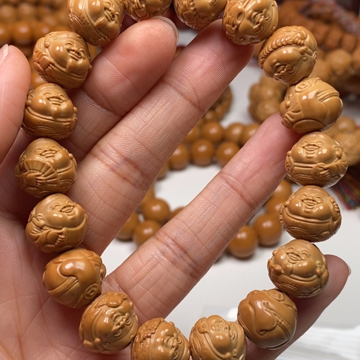 猴头核桃吊坠施***l嘟嘟财神