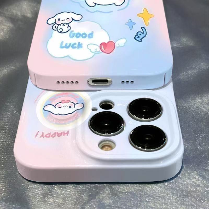 玉桂狗可爱适用iPhone15promax手机壳卡通苹果16手机套1714菲林壳