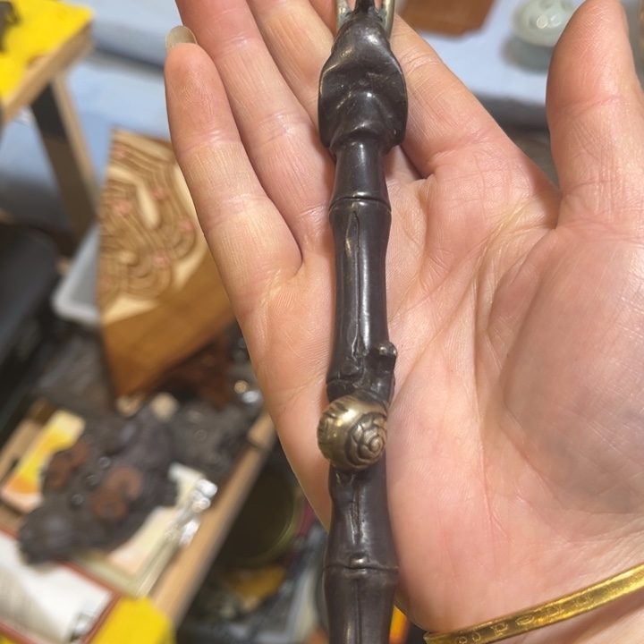 铜中古工艺品摆件