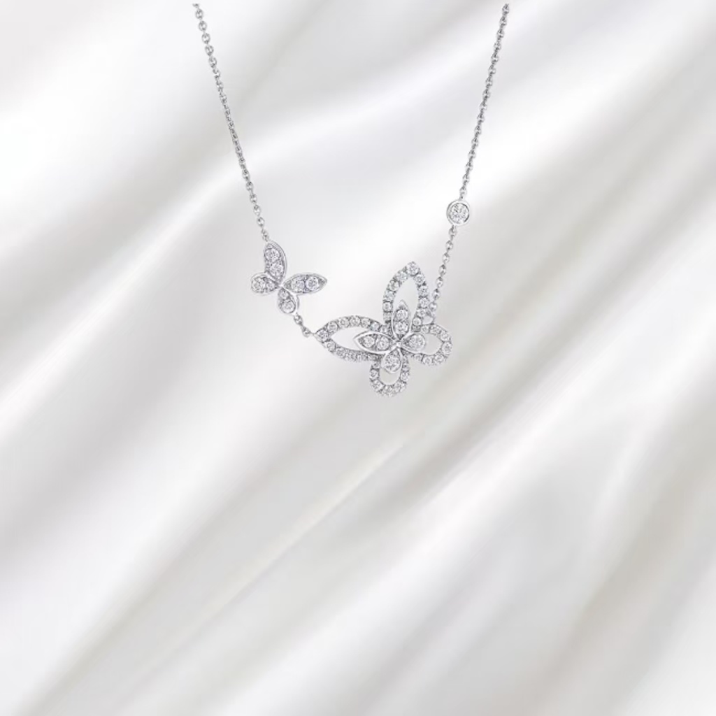 围巾幻影蝴蝶【幻影蝴蝶相连】气质时尚百搭轻奢围巾、