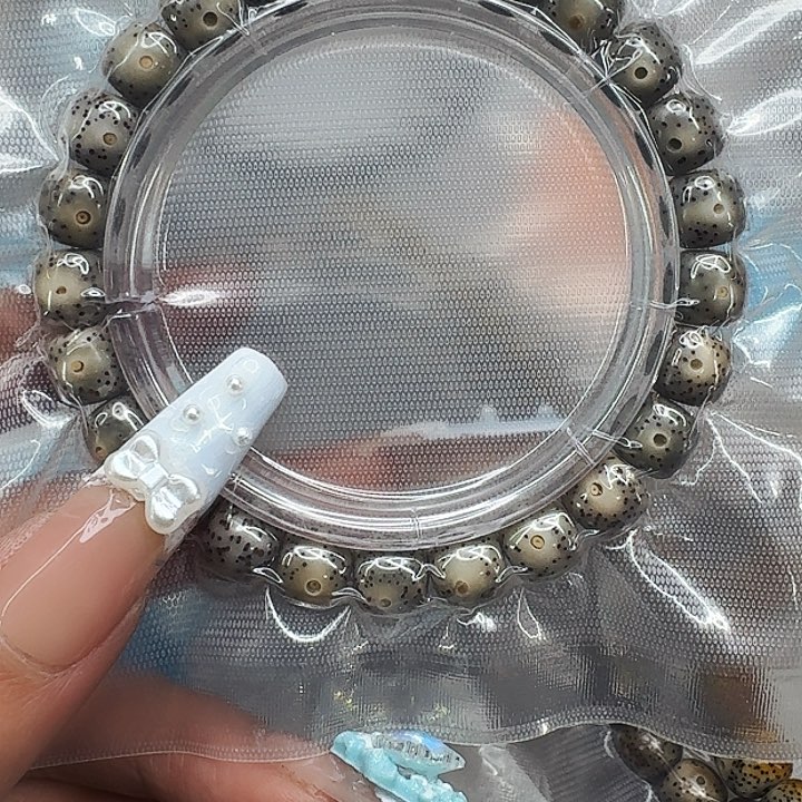 星月菩提手串608高端绿冰星月98桶单圈