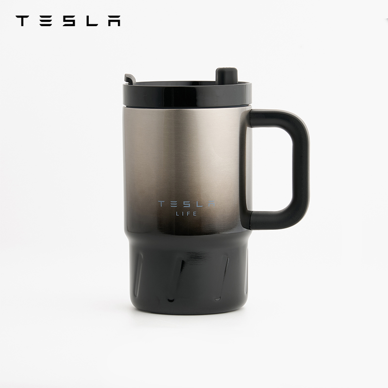 TESLA/特斯拉官方 渐变保温杯Plus 特斯拉汽车文化产品