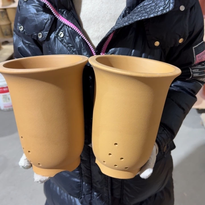 紫砂花盆包破损包邮 