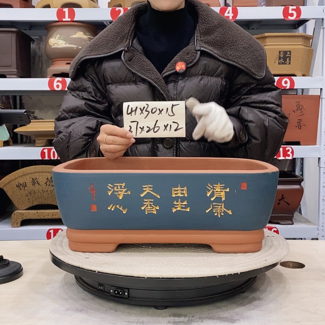 紫砂花盆紫砂花盆