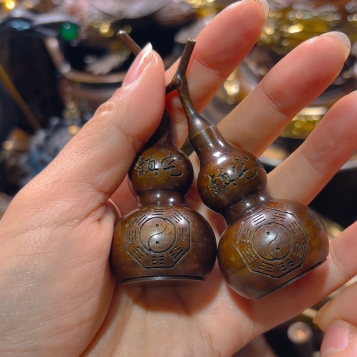 铜器摆件收收藏藏