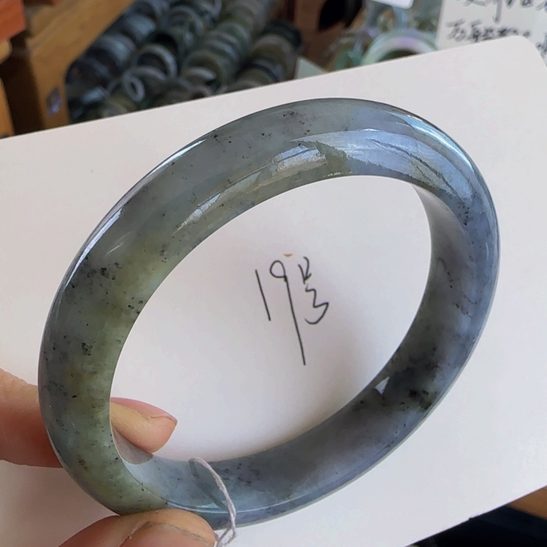 翡翠手镯未镶嵌老坑58