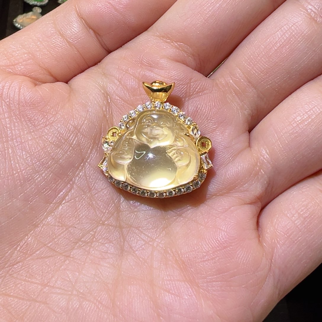 【闪购商品】石英质玉颈饰银S925镶嵌財*?