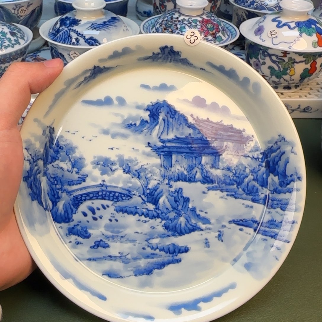 彦祖纯手工手绘茶具33