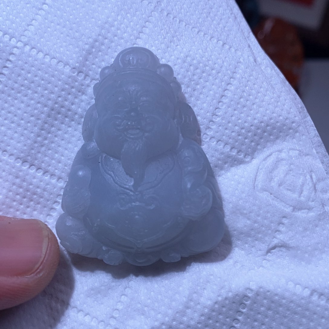 定制翡翠未镶嵌翡翠财神