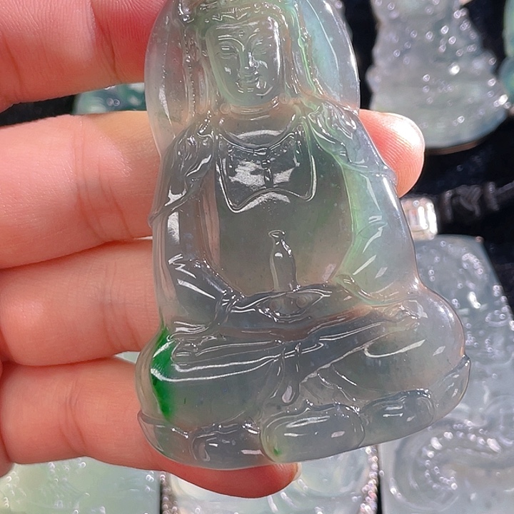 翡翠颈饰未镶嵌58，