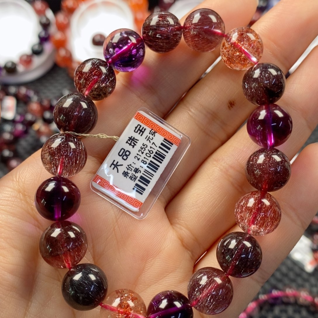 水晶手链：810617未镶嵌