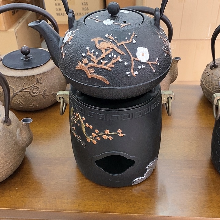 1梅花碳炉+梅花壶1200毫升一套