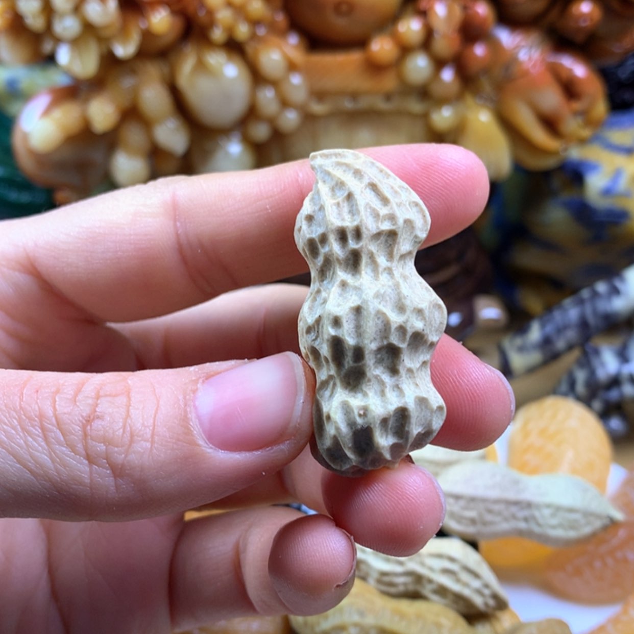 【闪购商品】寿山石风****吹寿山石纯手工雕刻