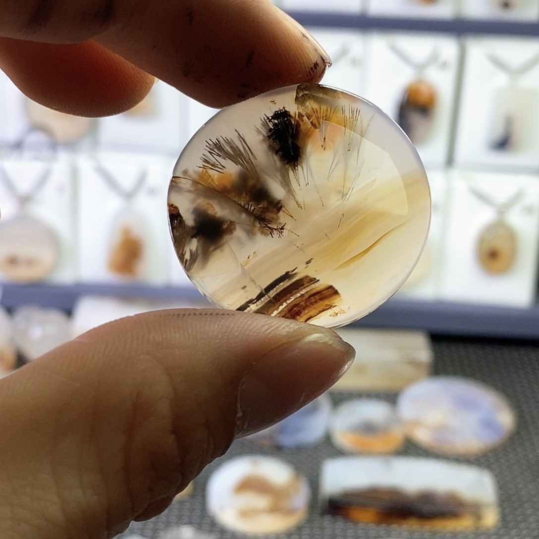 未镶嵌玛瑙/玉髓珠宝奇石这*