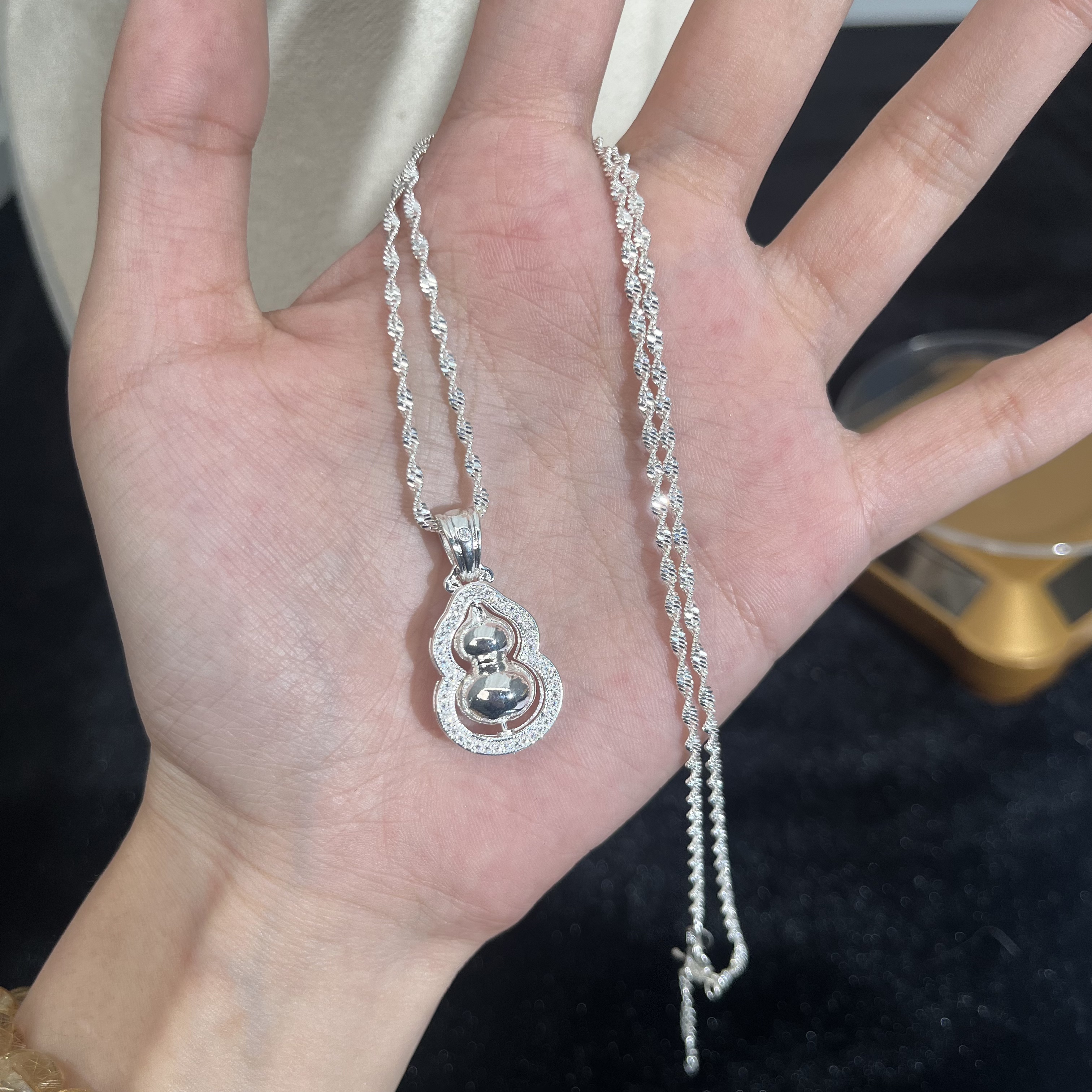 项链 时来运转葫芦项链 S288