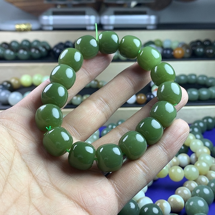 和田玉手绳未镶嵌