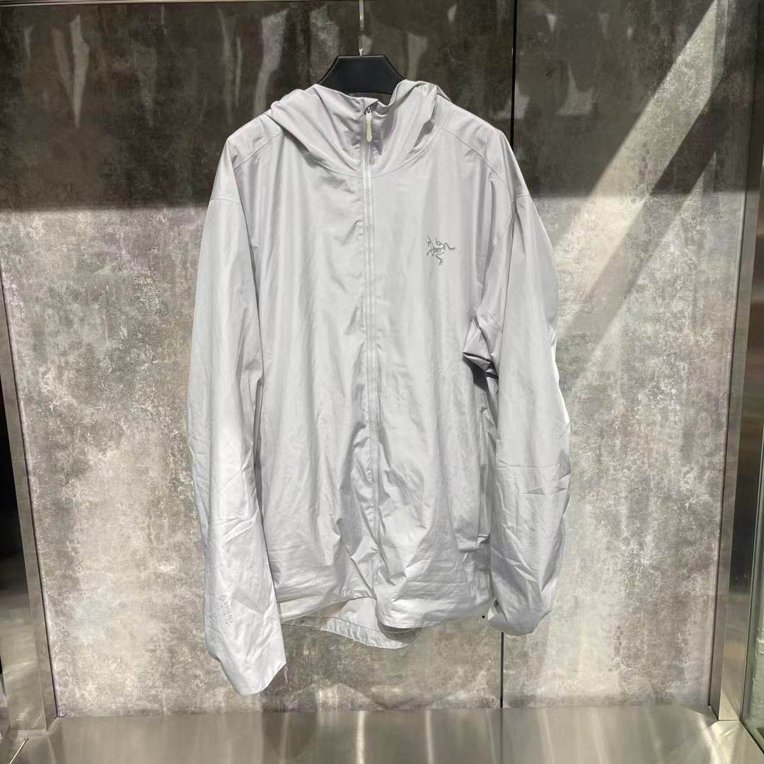 99新 ARC'TERYX/始祖鸟 solano hoody金属灰外套/xl码/99新