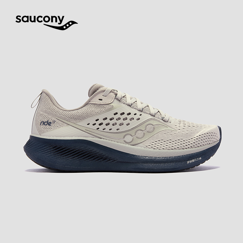 Saucony索康尼RIDE17驭途17休闲跑鞋缓震透气训练轻便运动鞋子