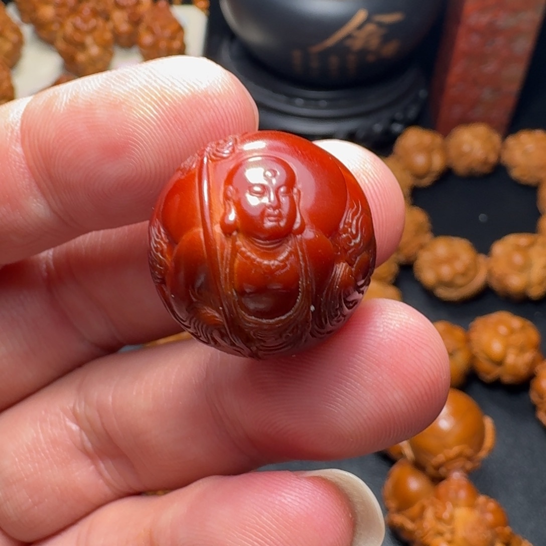 西***锅手串/手链橄榄核地藏王菩萨