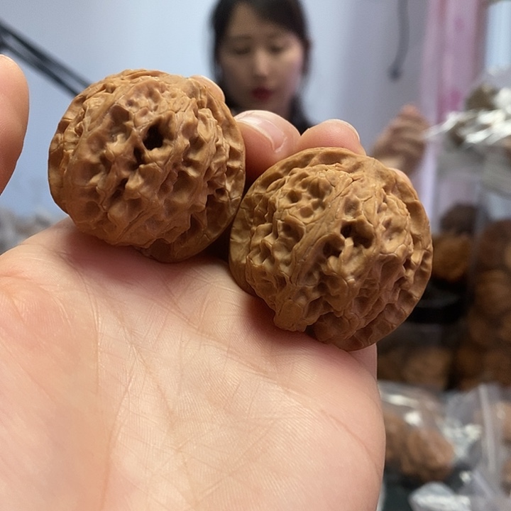 把件文玩核桃38苹果老树