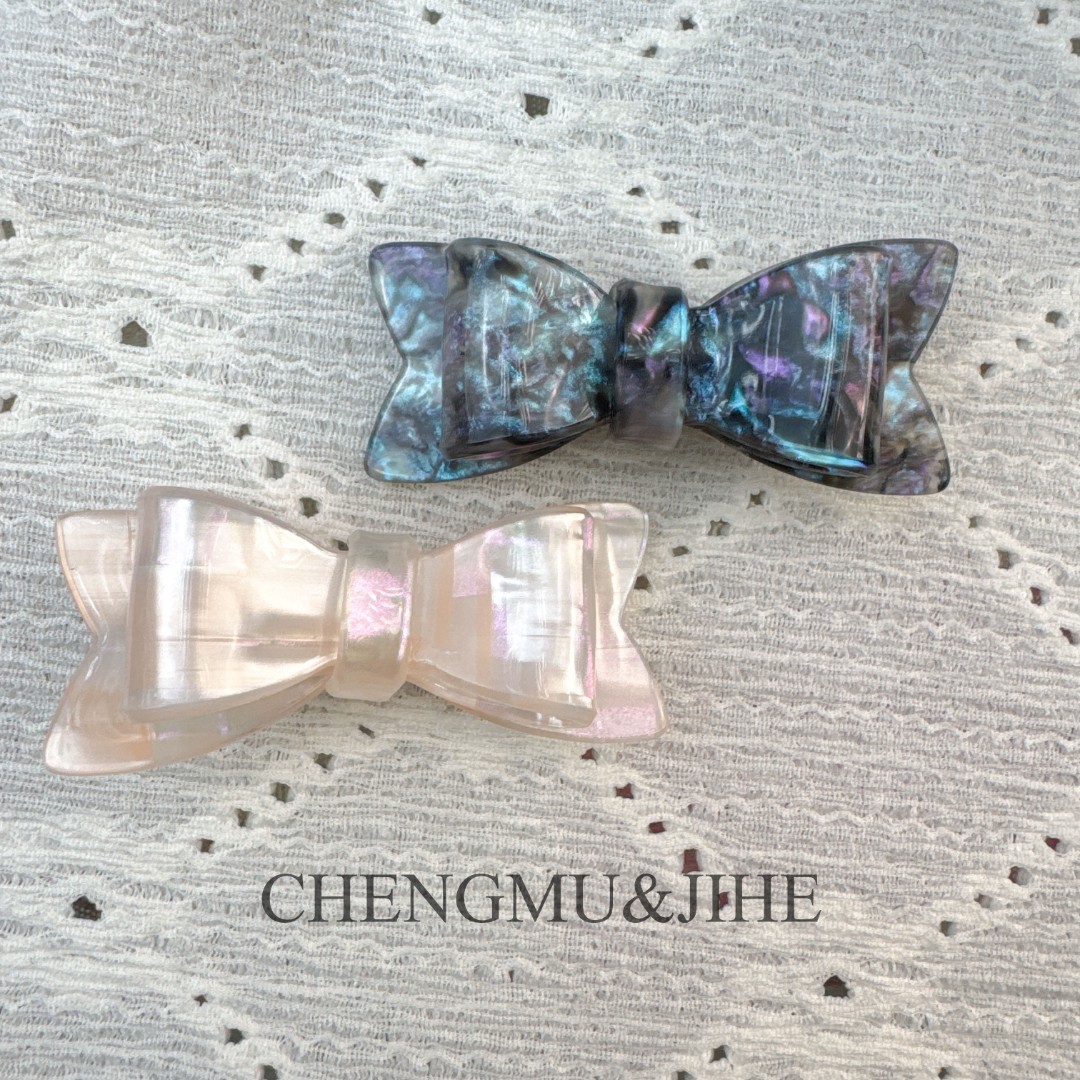  【澄沐几禾】FQ-033原创设计定制发卡发夹韩系轻奢时尚可爱重工