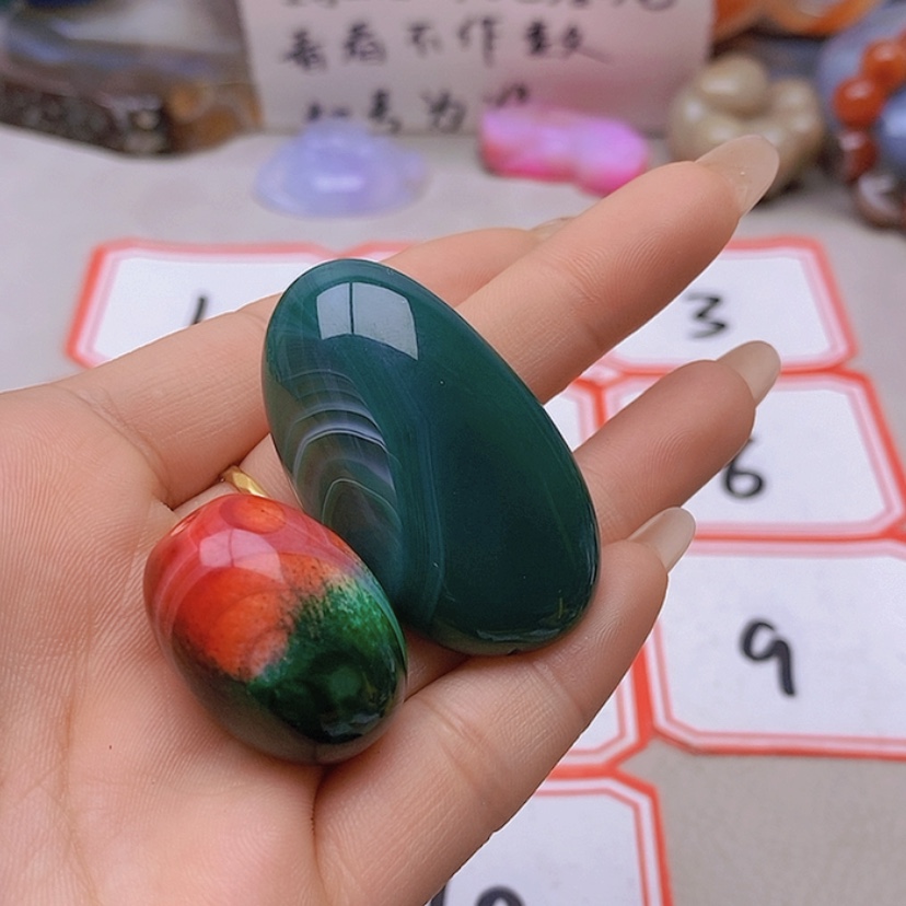 【闪购商品】未镶嵌玛瑙/玉髓珠宝半成品焚****夏