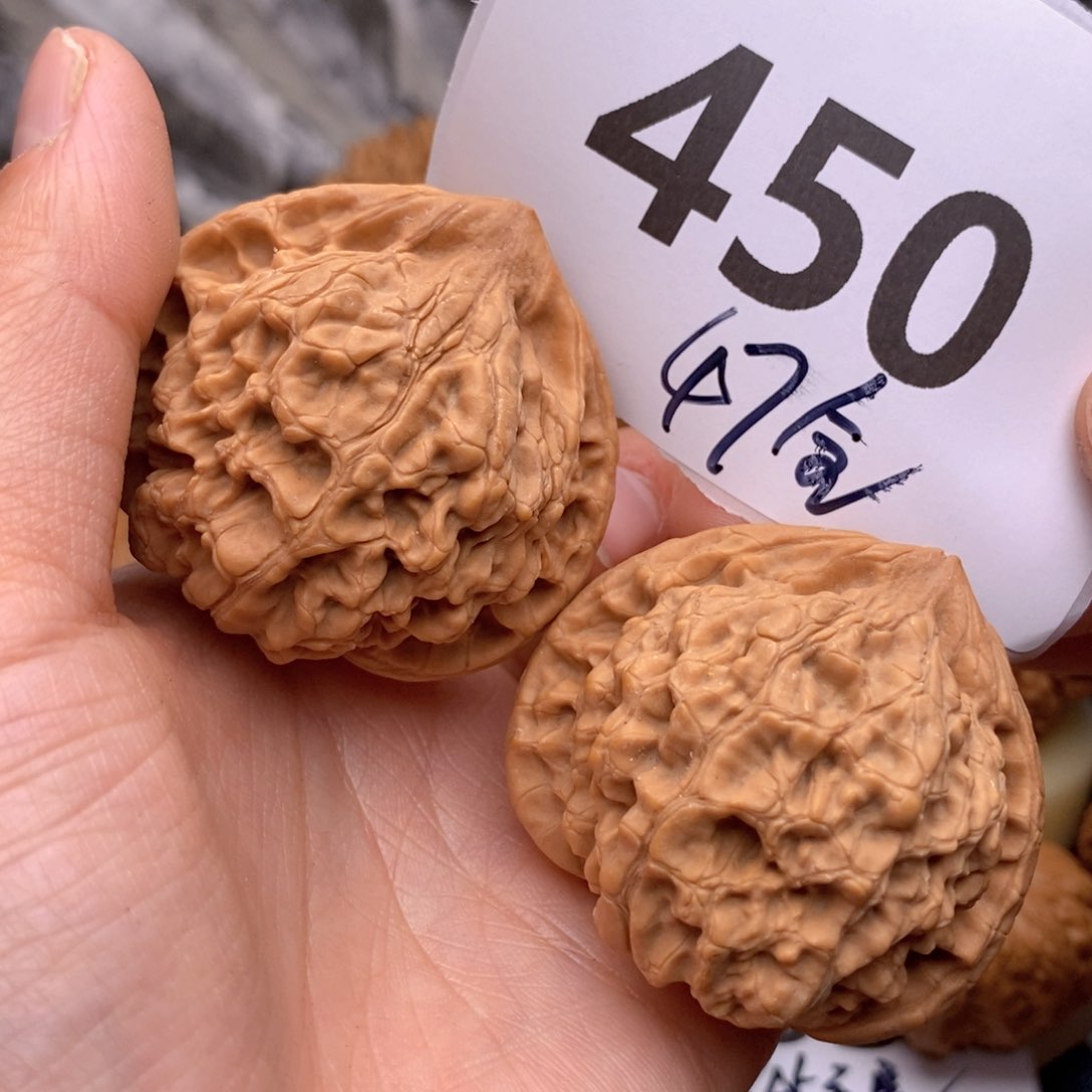 文玩核桃把件450号47全帽 