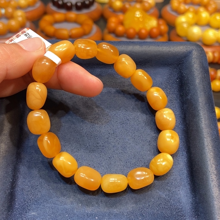 琥珀手链未镶嵌蜜蜡