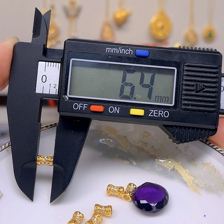 紫晶颈饰银S925镶嵌紫晶925镶嵌123