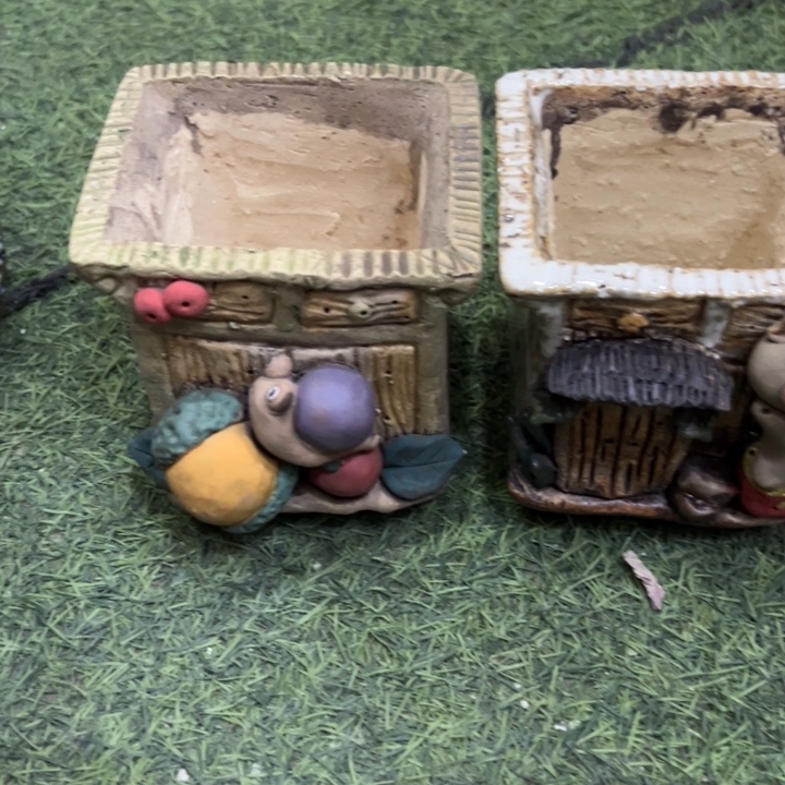 柒***寶嘻哈微瑕多肉花盆百搭