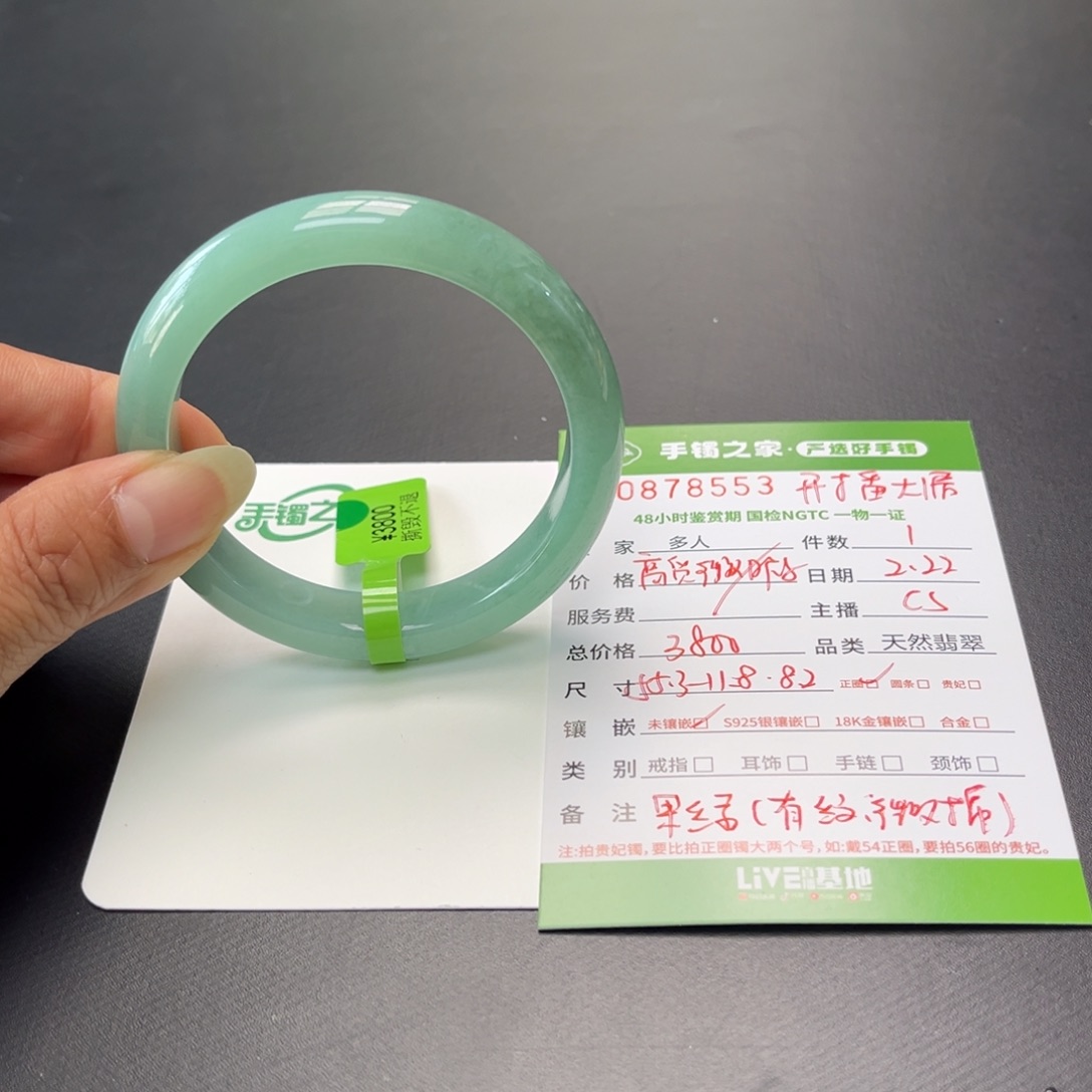 翡翠手镯未镶嵌多人