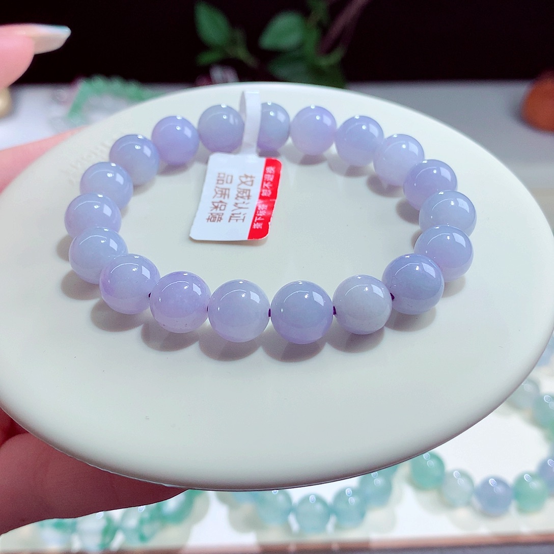 未镶嵌手链翡翠卡10+