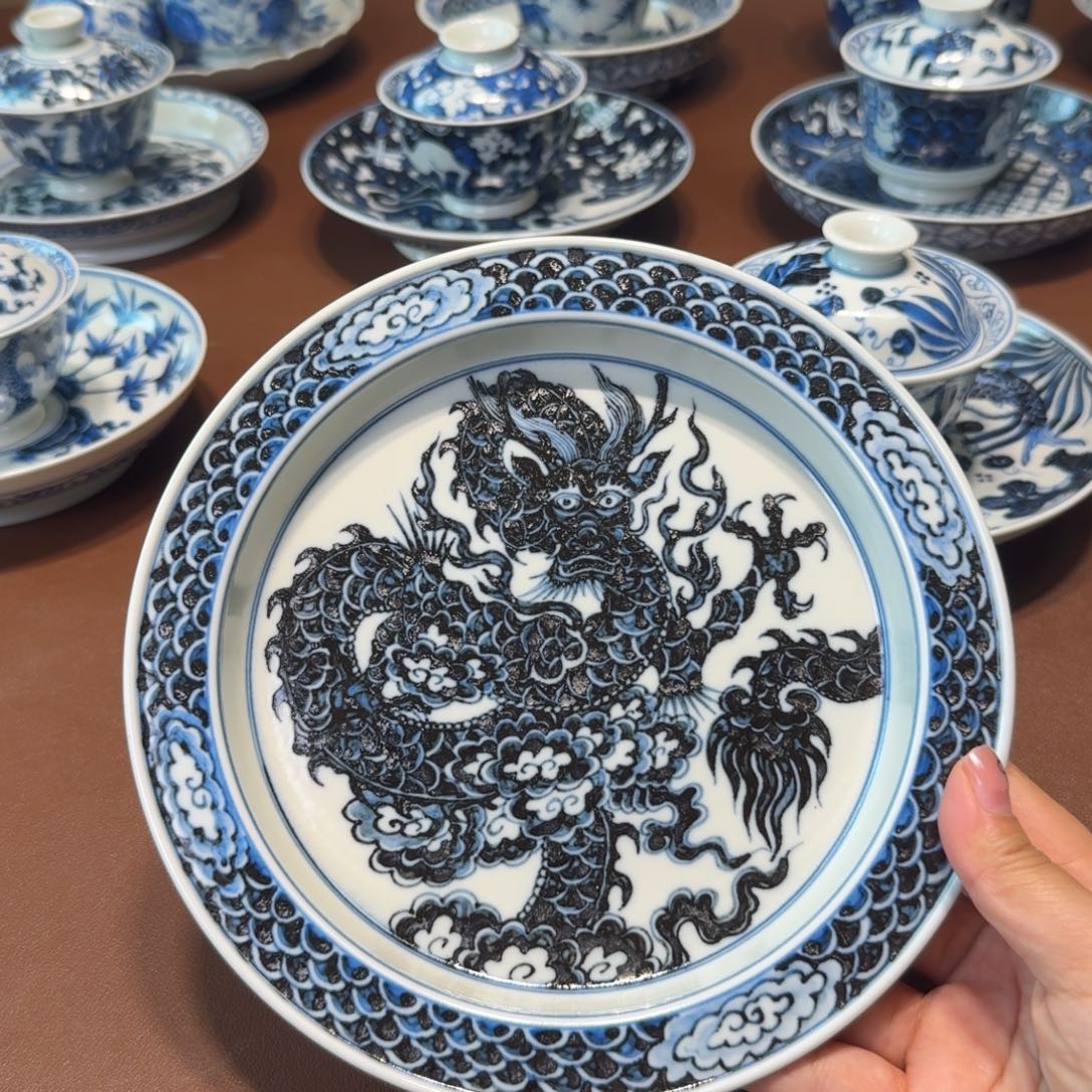 手工手绘茶具微瑕基础