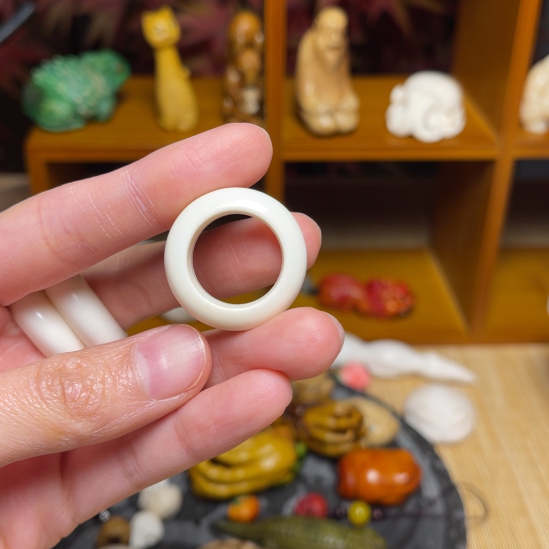 春***0把件鹿骨环手环精工