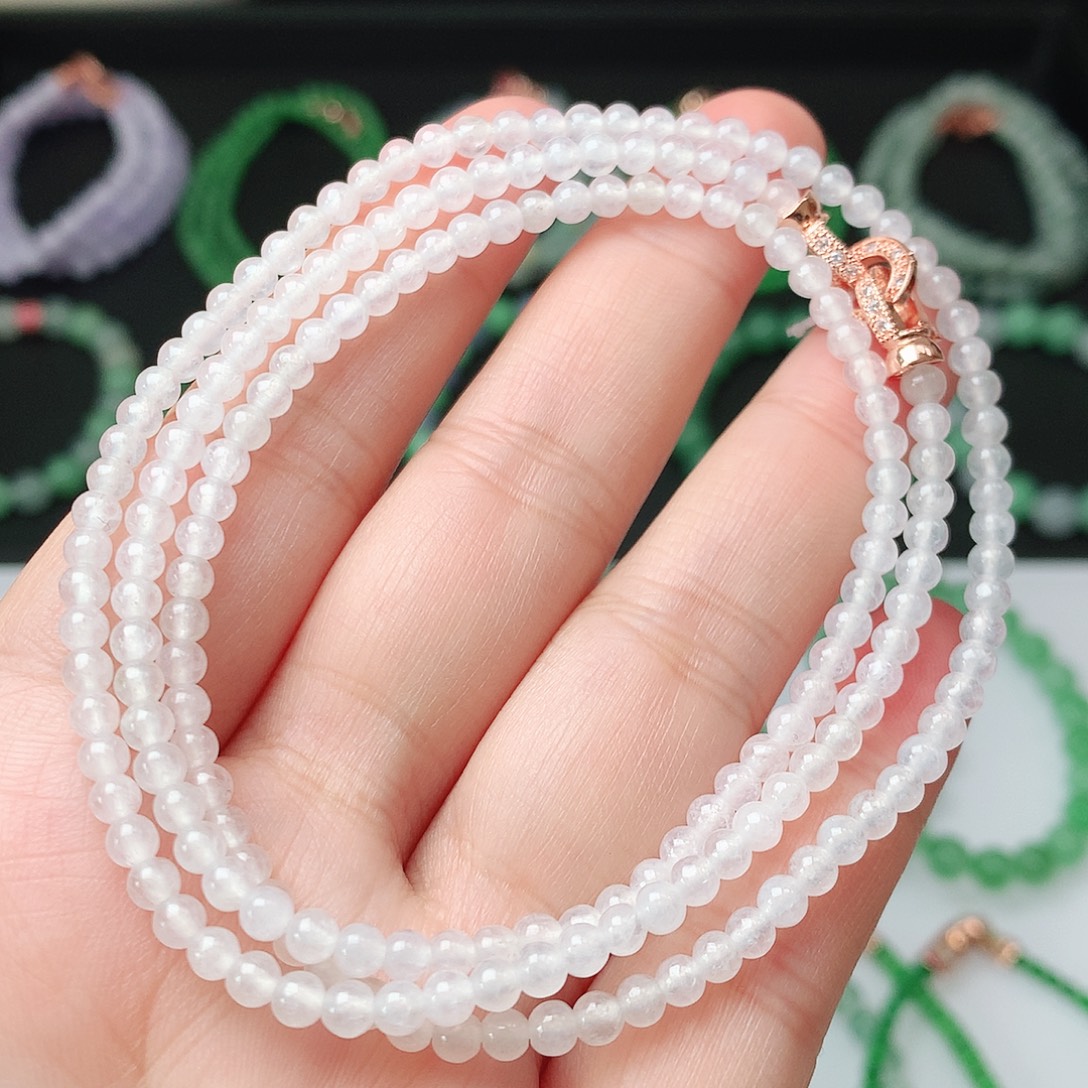 翡翠未镶嵌手链翡翠