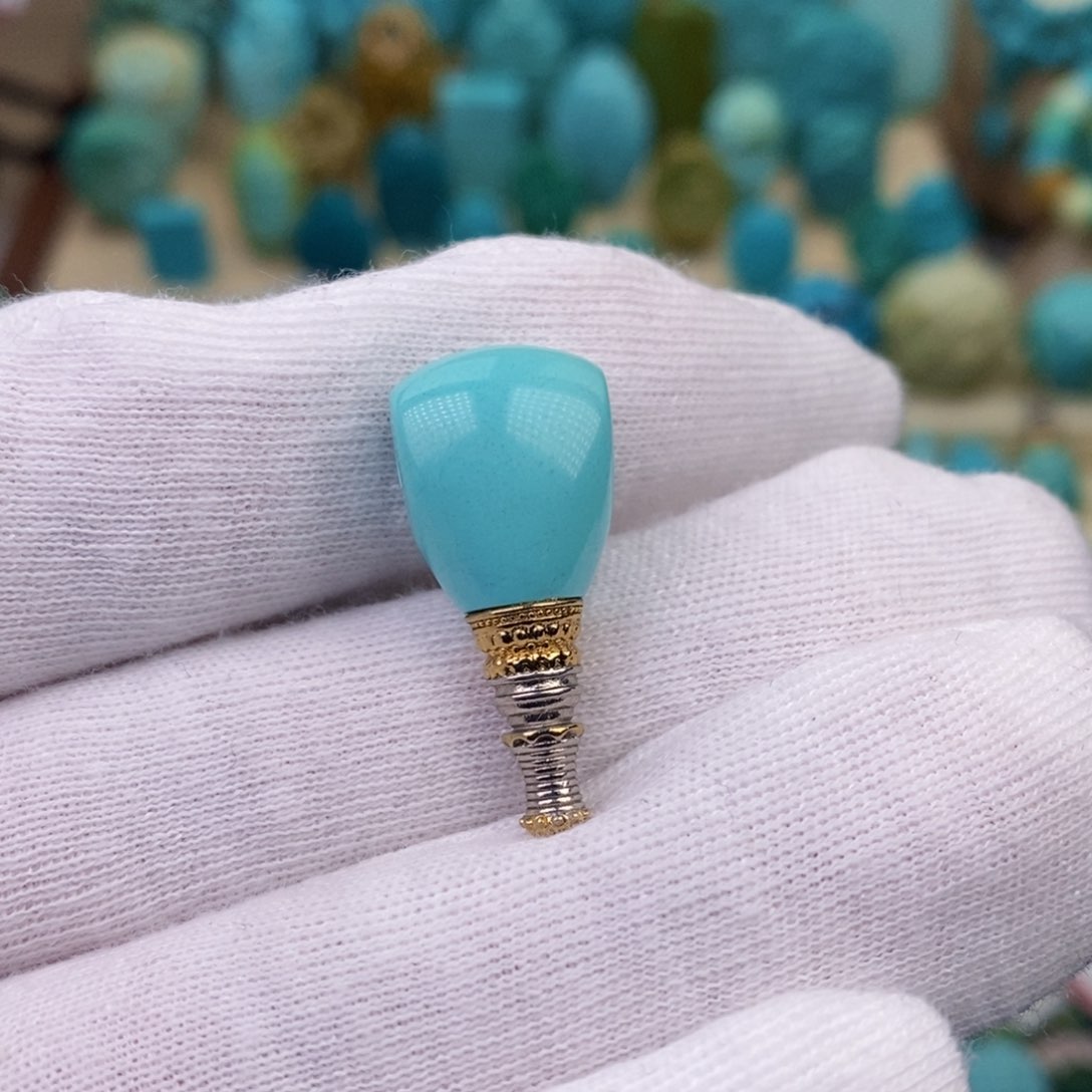 绿松石珠宝奇石未镶嵌