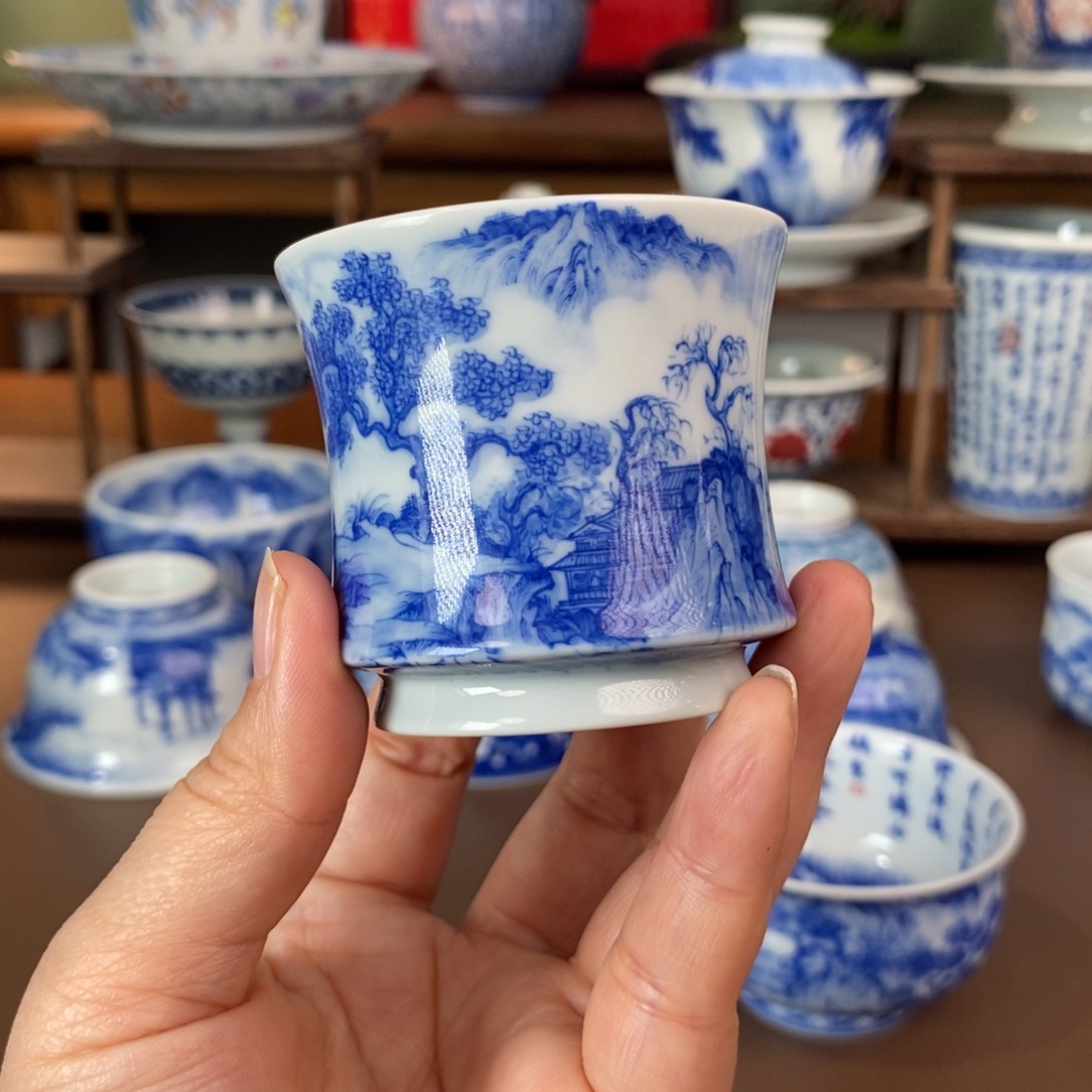 景德镇陶瓷手工手绘