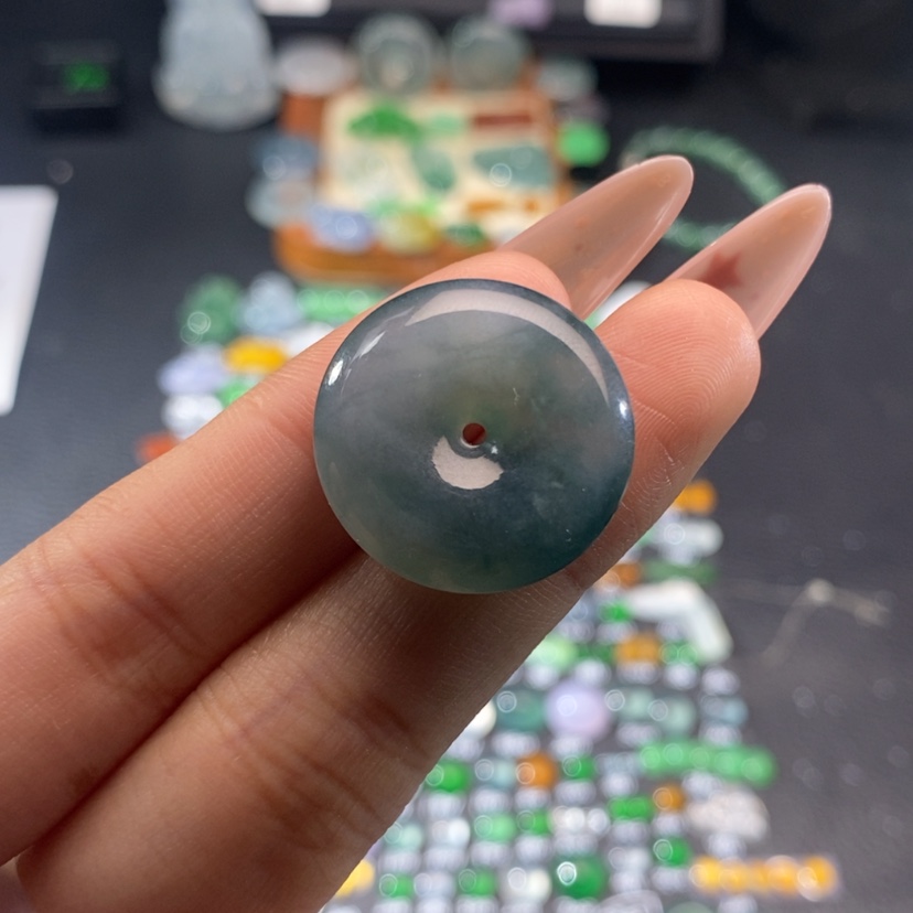 【闪购商品】翡翠挂件未镶嵌扣子