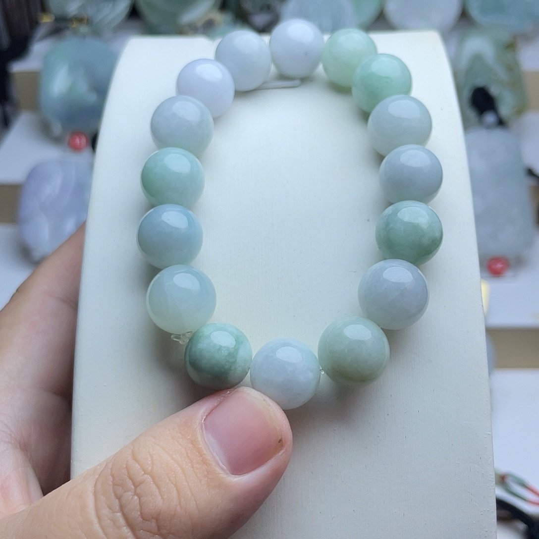 翡翠未镶嵌颈饰手串 微瑕福利