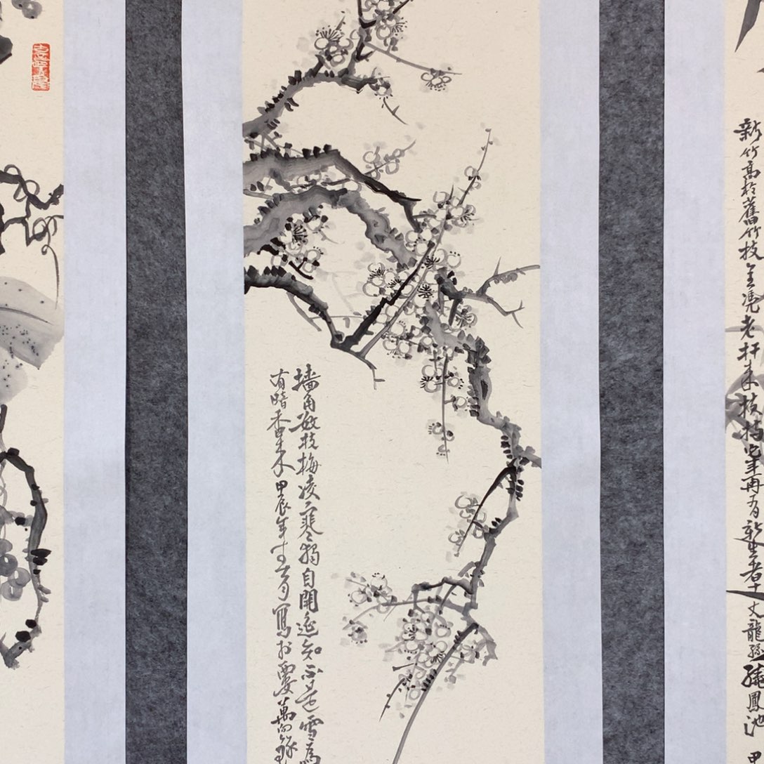 国画花鸟作品欣赏