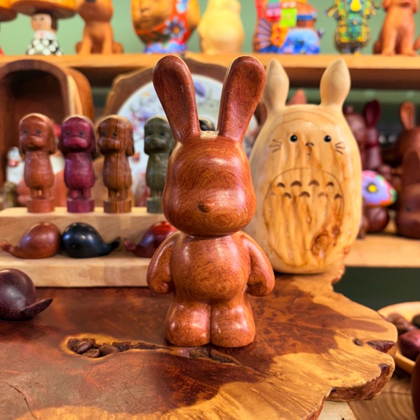 巴花大号兔子摆件瑕疵款950