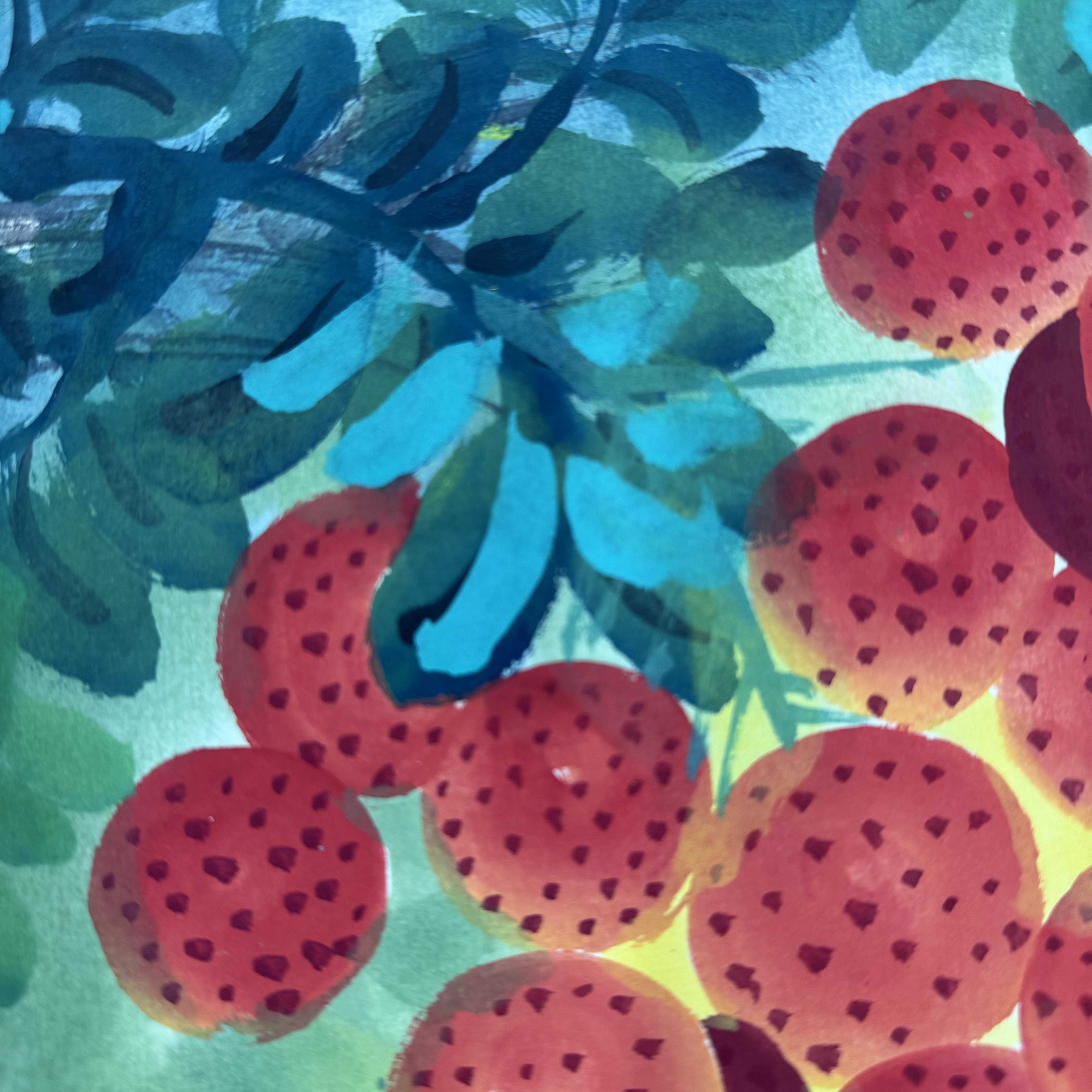 梅清绘画 2.2pc花鸟+书法