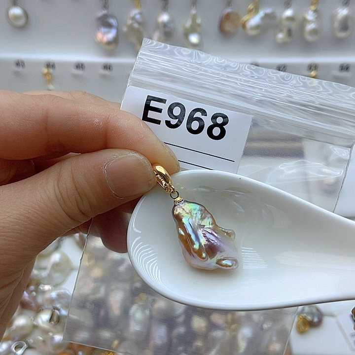 淡水珍珠颈饰银S925镶嵌