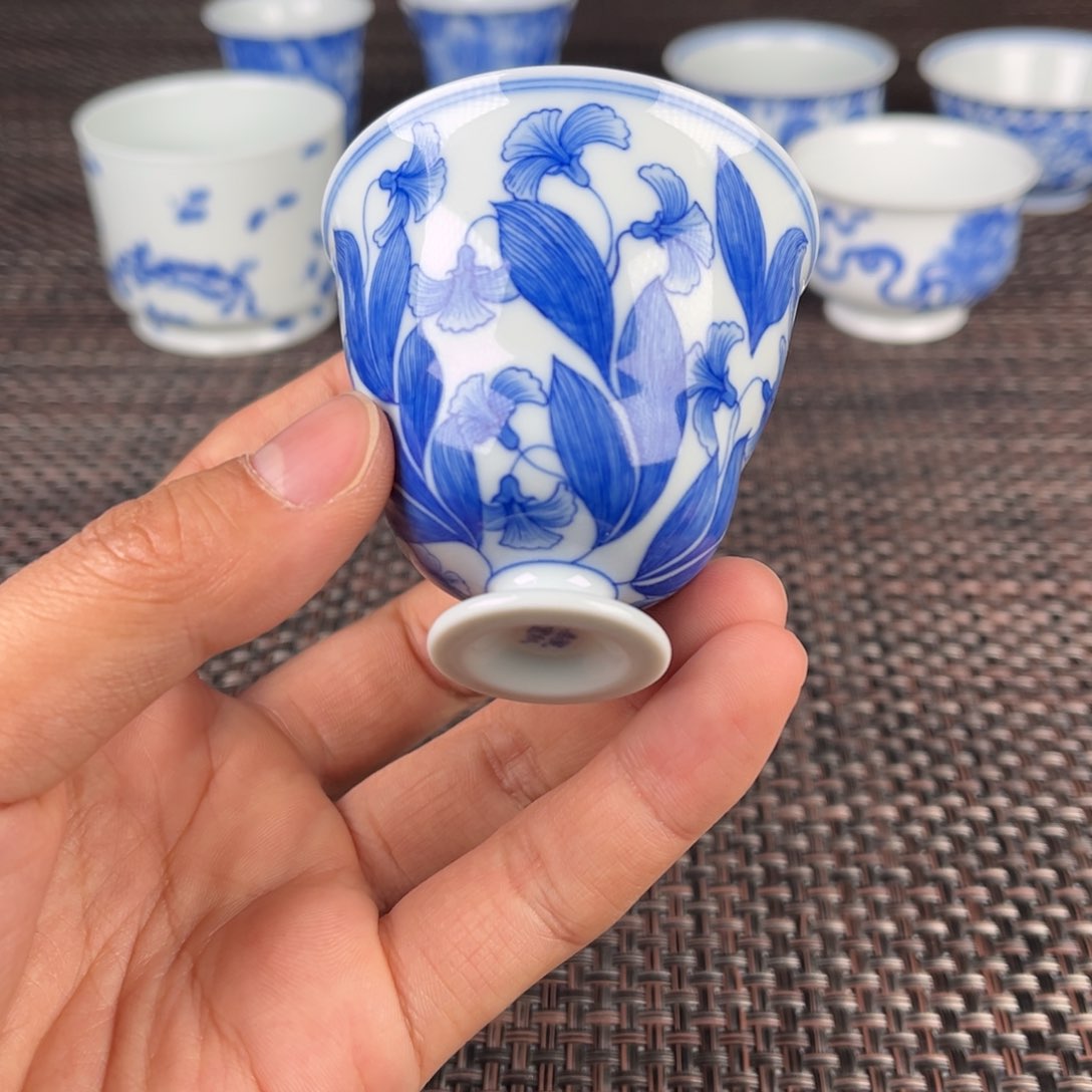 瓷片景德镇陶瓷杯子