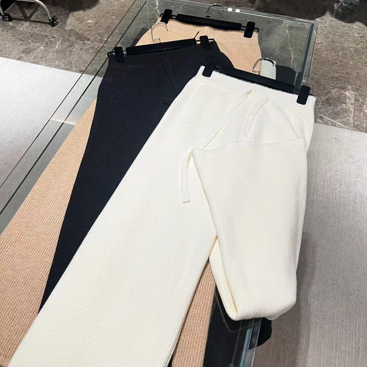 高定小狗刺绣百搭休闲裤