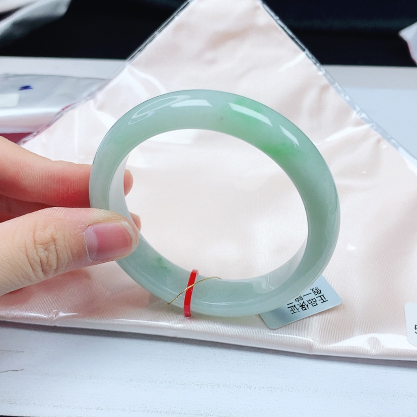 【闪购商品】翡翠手镯未镶嵌天然缅甸a货手镯53+