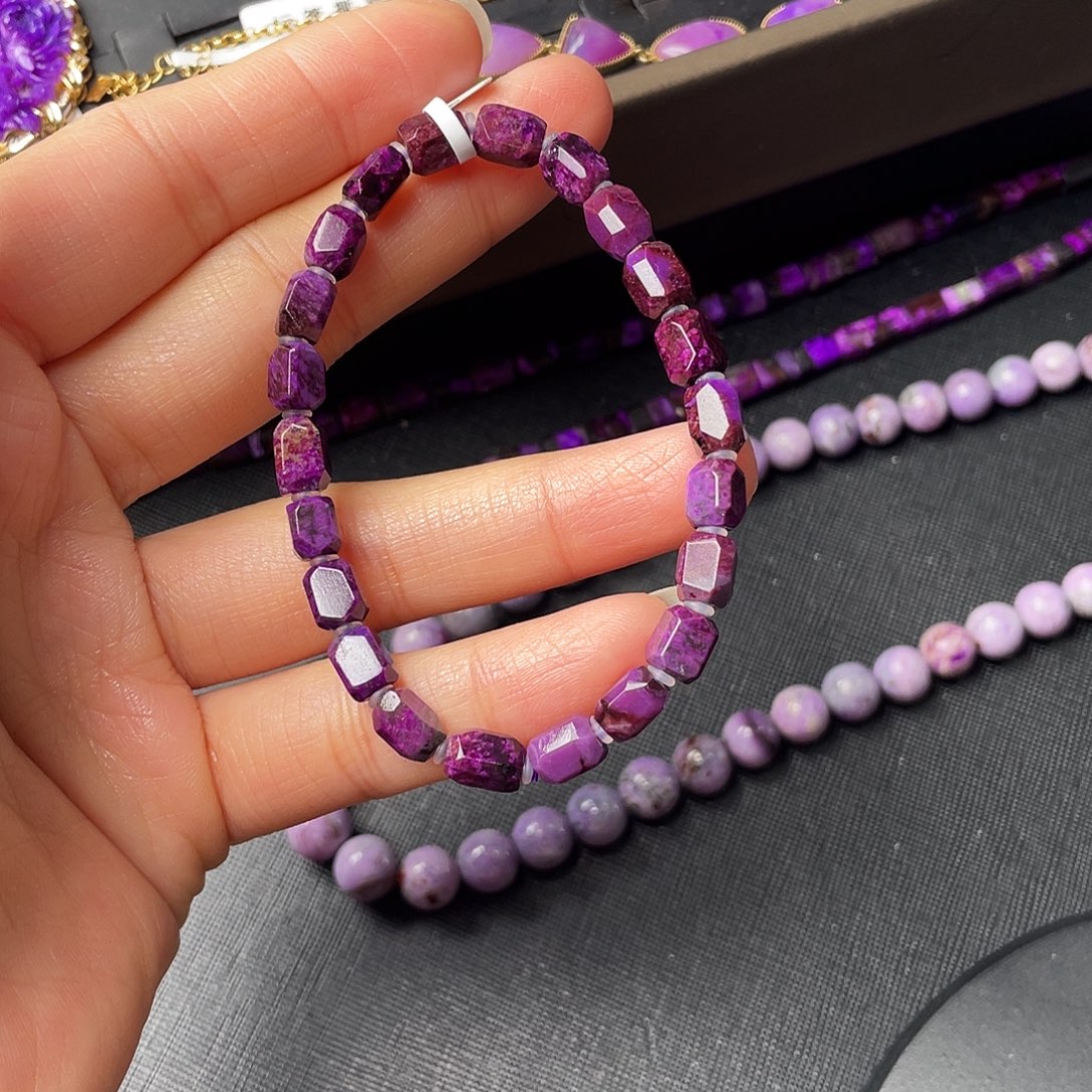 苏纪石（舒俱来）未镶嵌手链